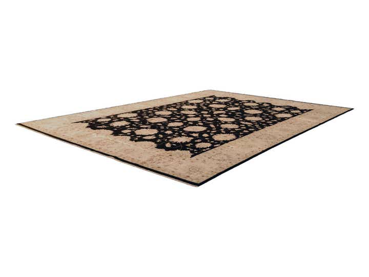 9' 9 x 13' 8 Hand Knotted Ziegler Rug