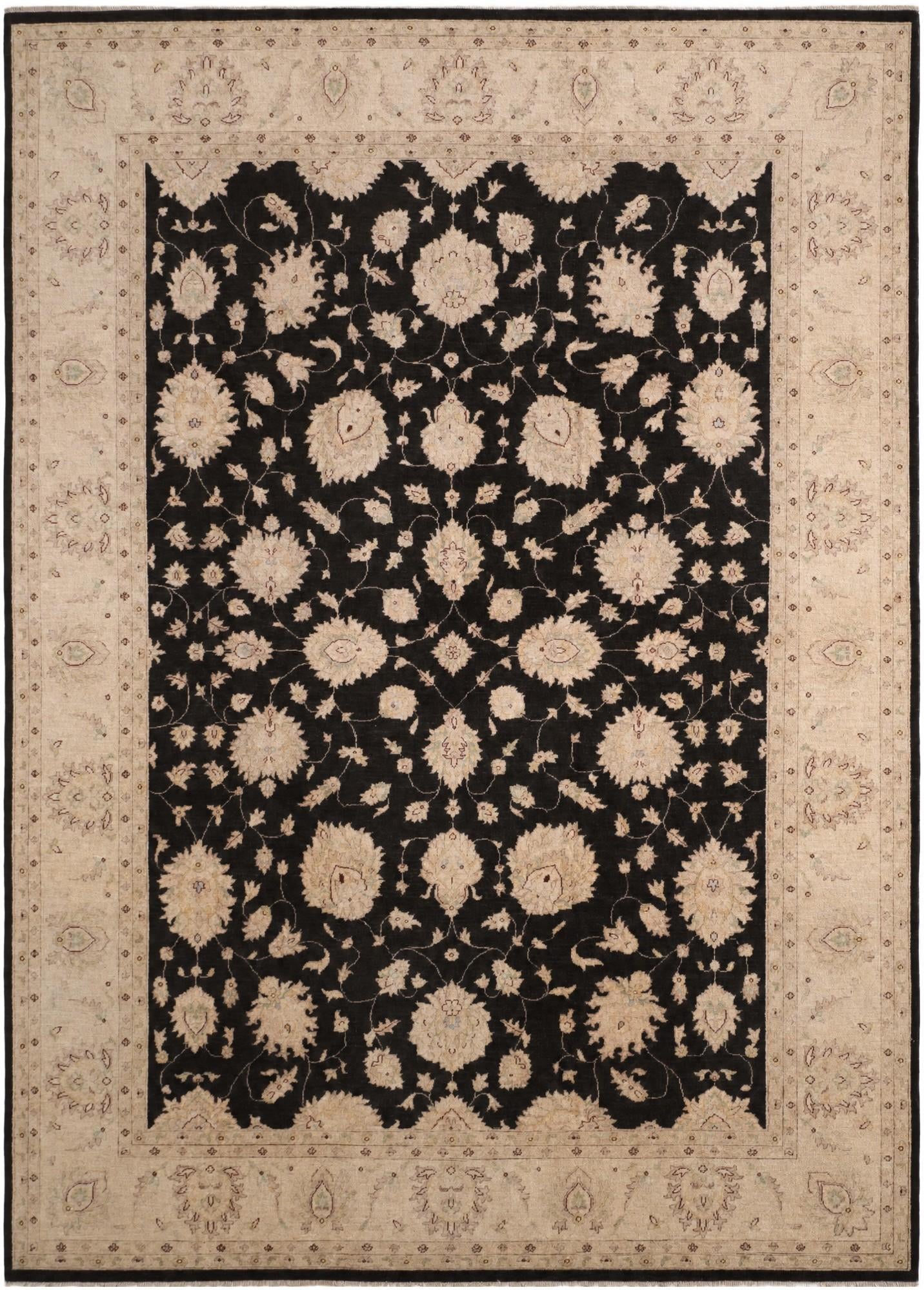 9' 9 x 13' 8 Hand Knotted Ziegler Rug