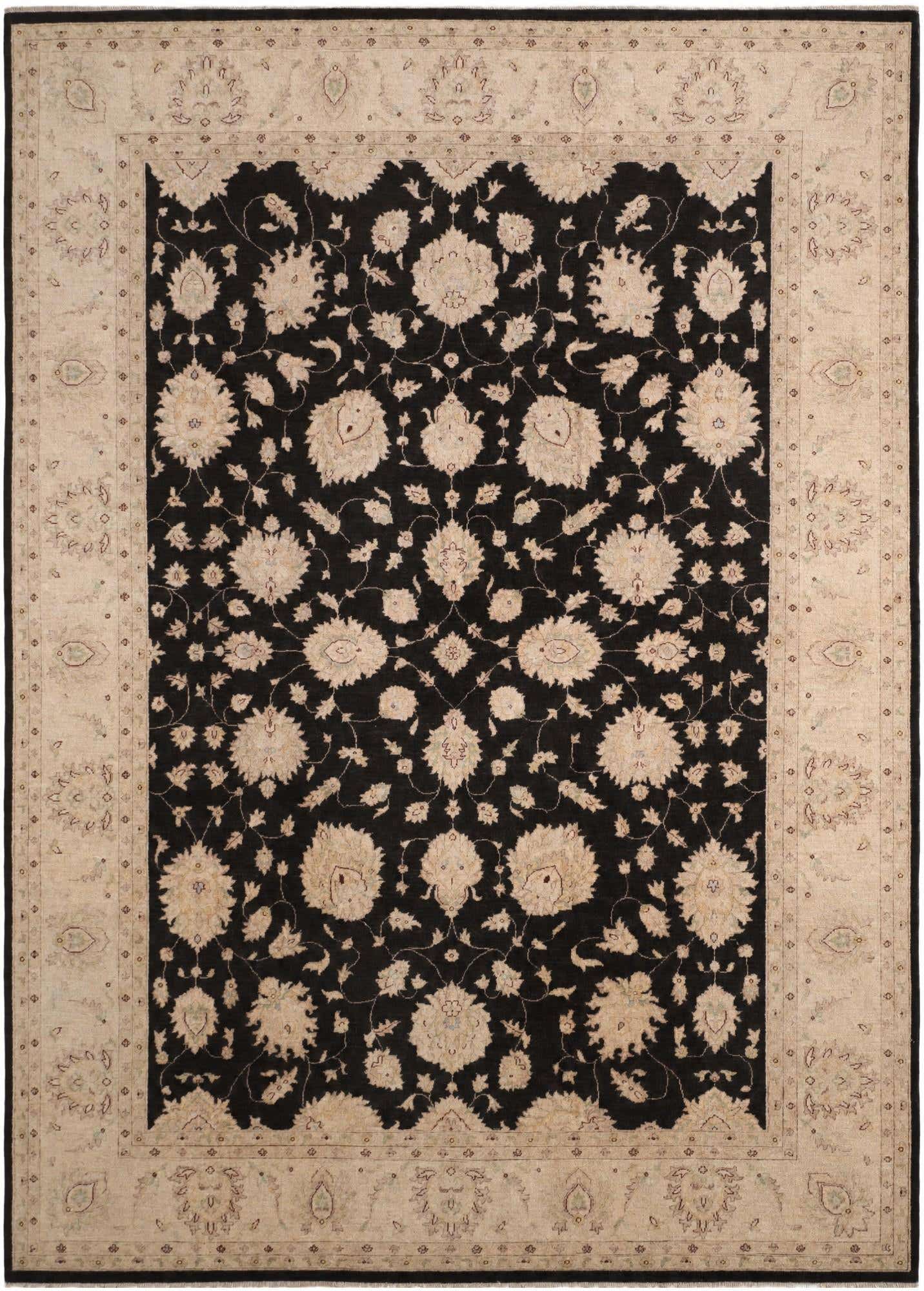 9' 9 x 13' 8 Hand Knotted Ziegler Rug