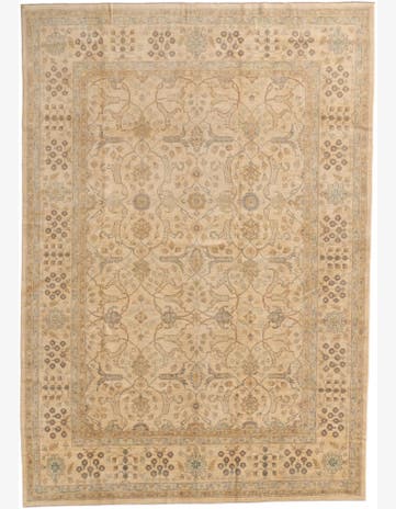 9' 10 x 14' Hand Knotted Ziegler Rug