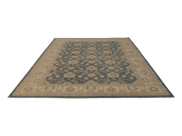 Detail image of 10' x 13' 10 Hand Knotted Ziegler Rug