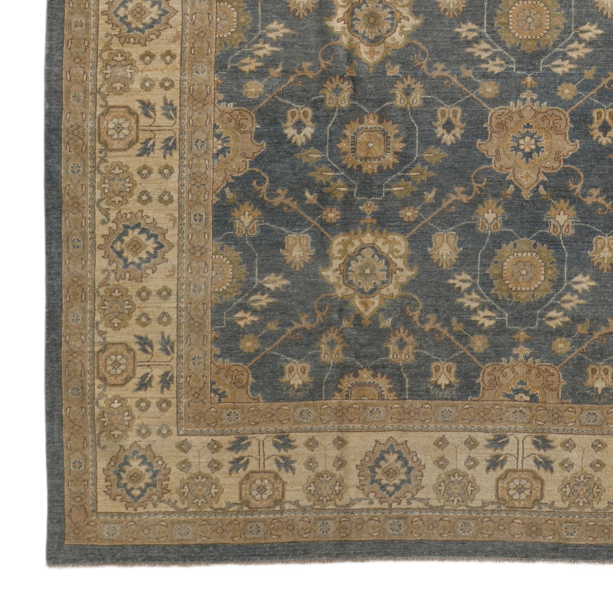 10' x 13' 10 Hand Knotted Ziegler Rug