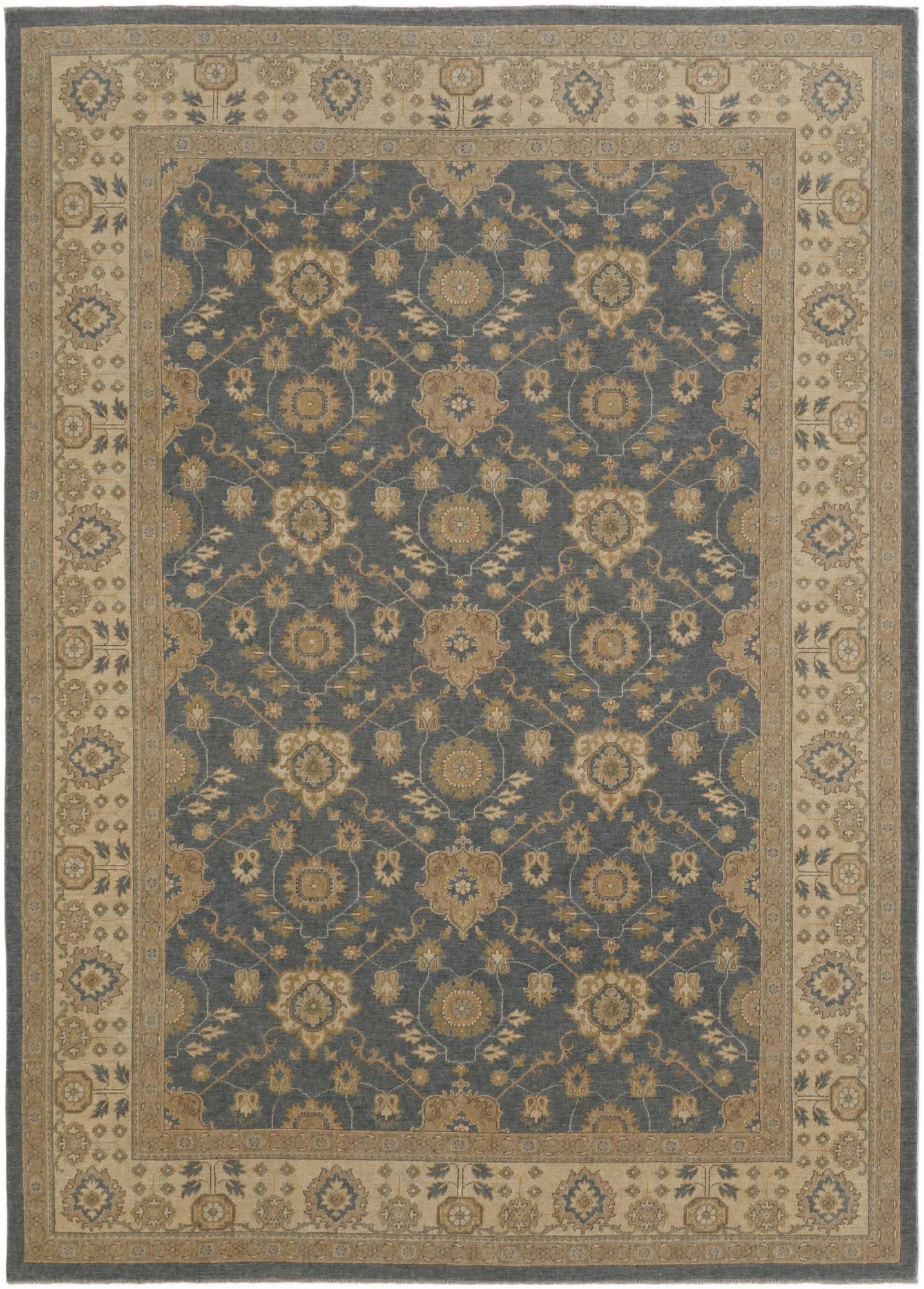 10' x 13' 10 Hand Knotted Ziegler Rug
