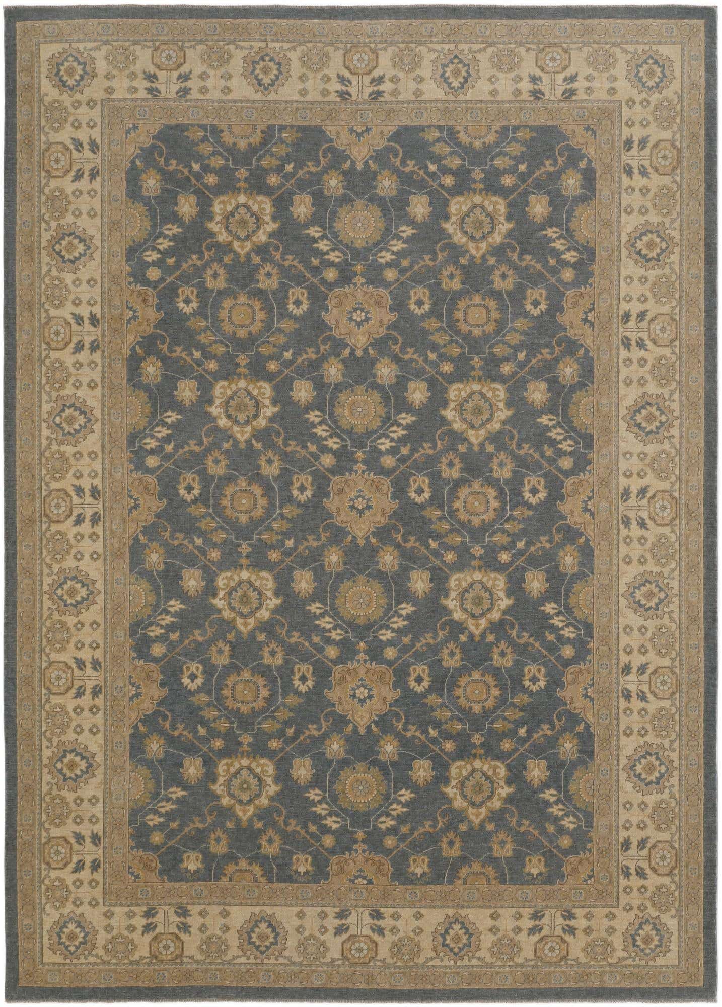 10' x 13' 10 Hand Knotted Ziegler Rug
