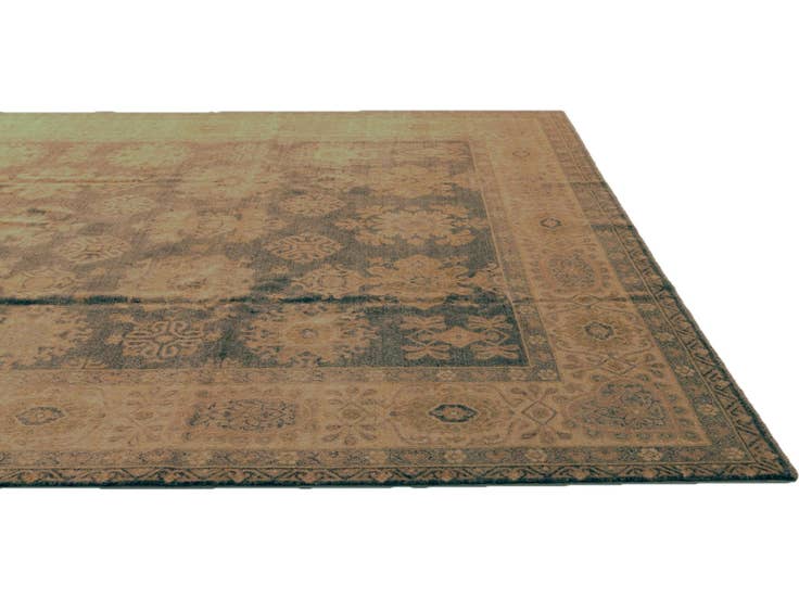 Detail image of 10' 2 x 13' 11 Hand Knotted Ziegler Rug
