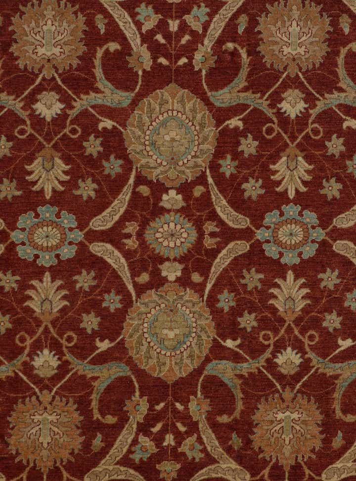 8' 10 x 12' Hand Knotted Ziegler Rug