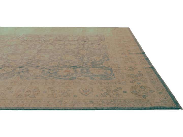 9' 9 x 13' 10 Hand Knotted Ziegler Rug