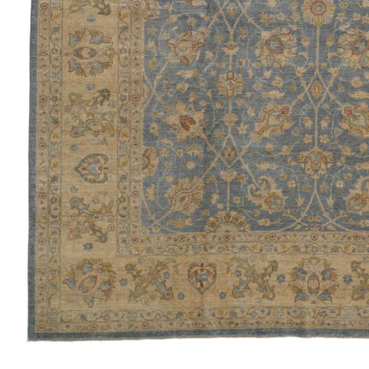 9' 9 x 13' 10 Hand Knotted Ziegler Rug