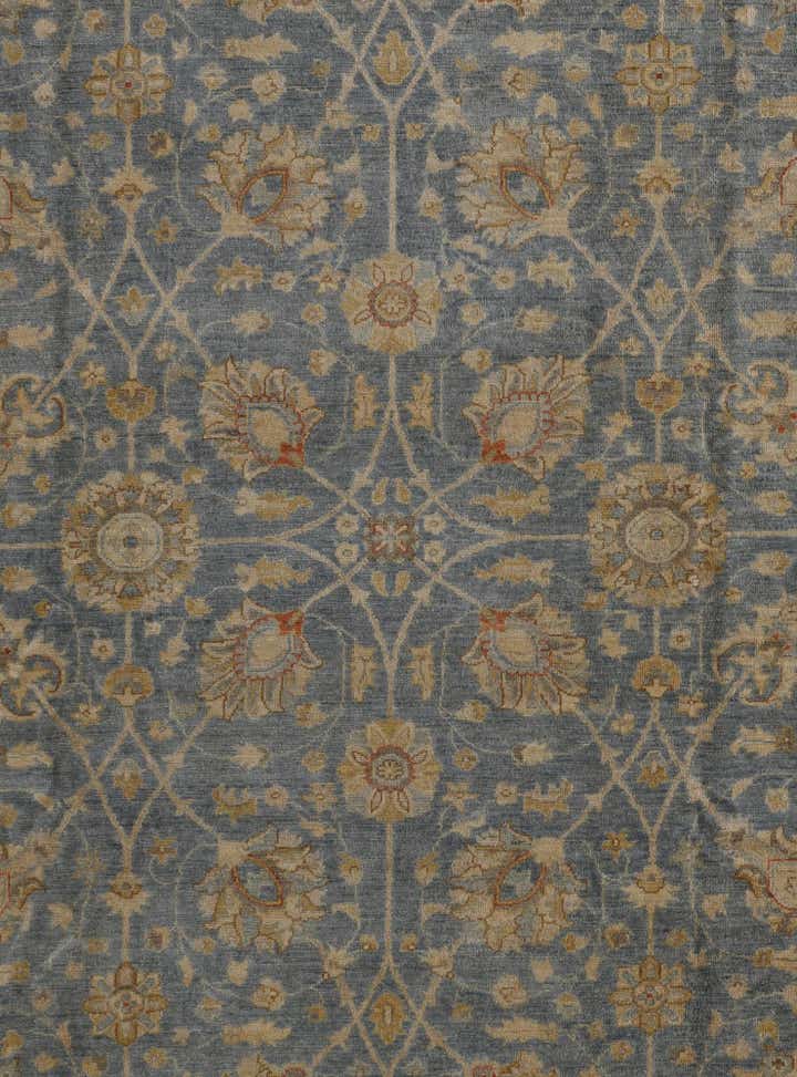 9' 9 x 13' 10 Hand Knotted Ziegler Rug