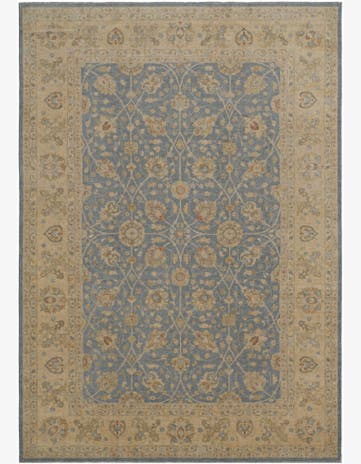 9' 9 x 13' 10 Hand Knotted Ziegler Rug