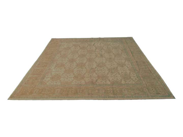 8' 11 x 11' 11 Hand Knotted Ziegler Rug