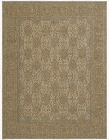 8' 11 x 11' 11 Hand Knotted Ziegler Rug