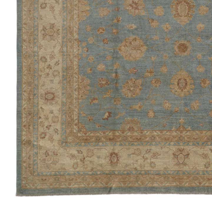 9' 11 x 13' 9 Hand Knotted Ziegler Rug