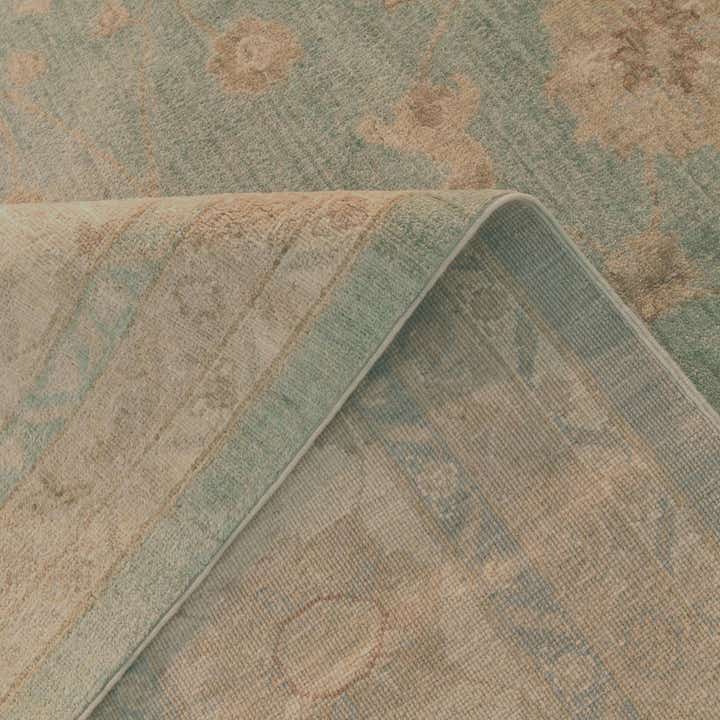 9' 11 x 13' 9 Hand Knotted Ziegler Rug