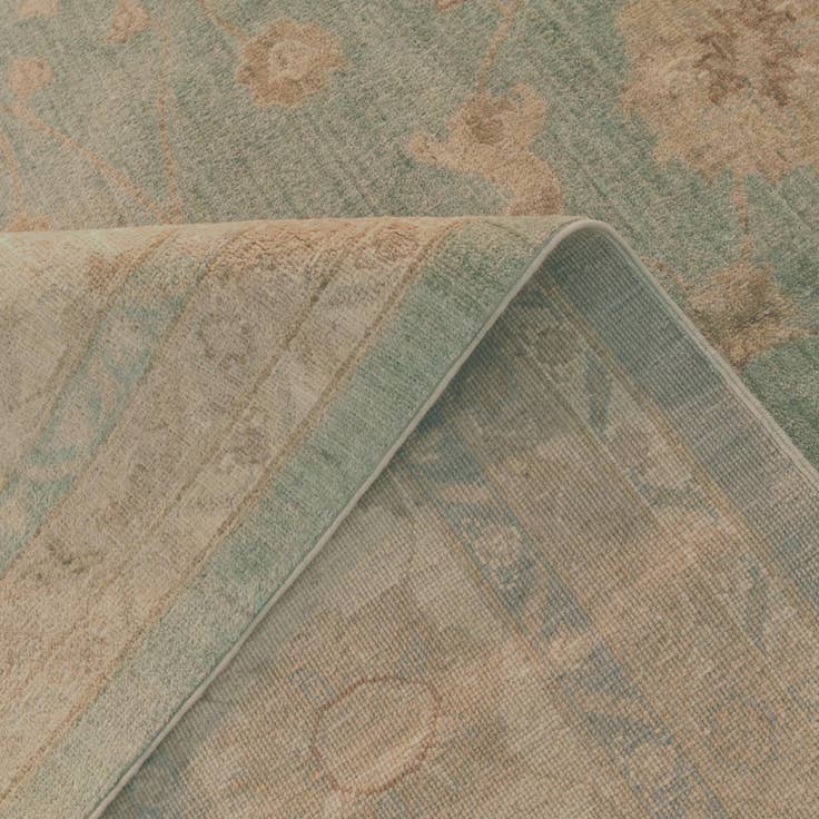 Detail image of 9' 11 x 13' 9 Hand Knotted Ziegler Rug