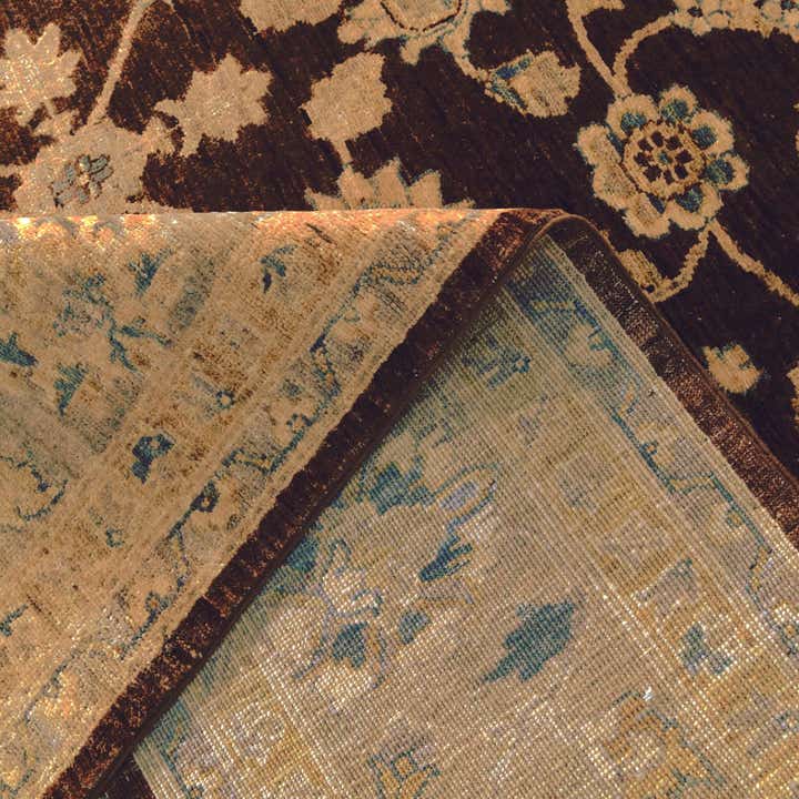 8' 1 x 10' 4 Hand Knotted Ziegler Rug