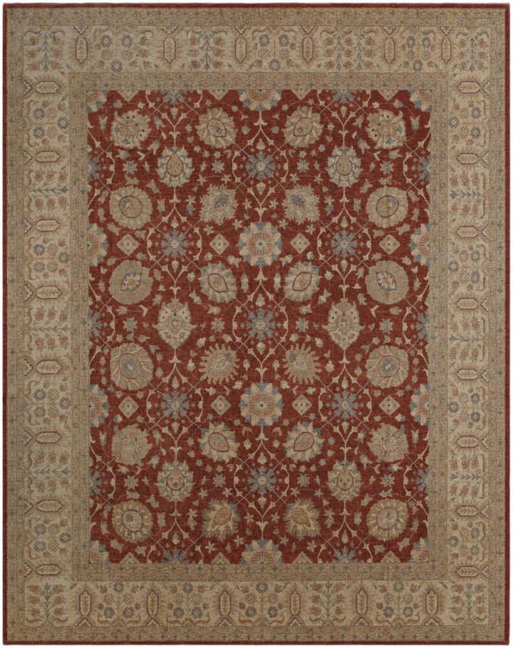12' 10 x 16' 1 Hand Knotted Ziegler Rug