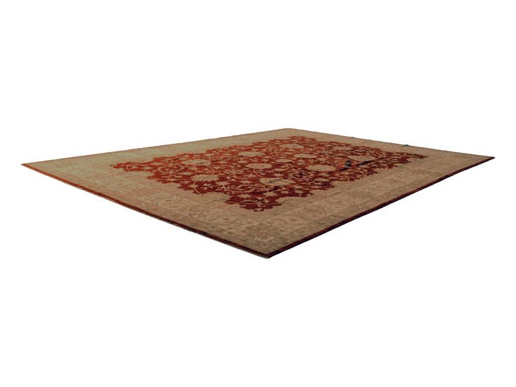 Detail image of 11' 8 x 15' 7 Hand Knotted Ziegler Rug
