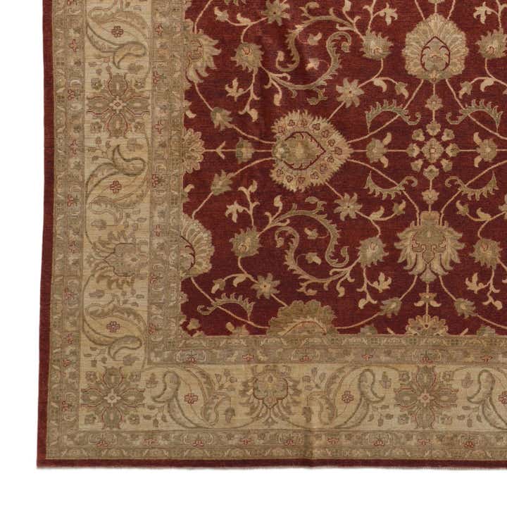 11' 8 x 15' 7 Hand Knotted Ziegler Rug
