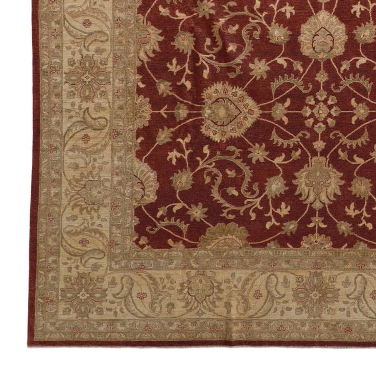 Detail image of 11' 8 x 15' 7 Hand Knotted Ziegler Rug