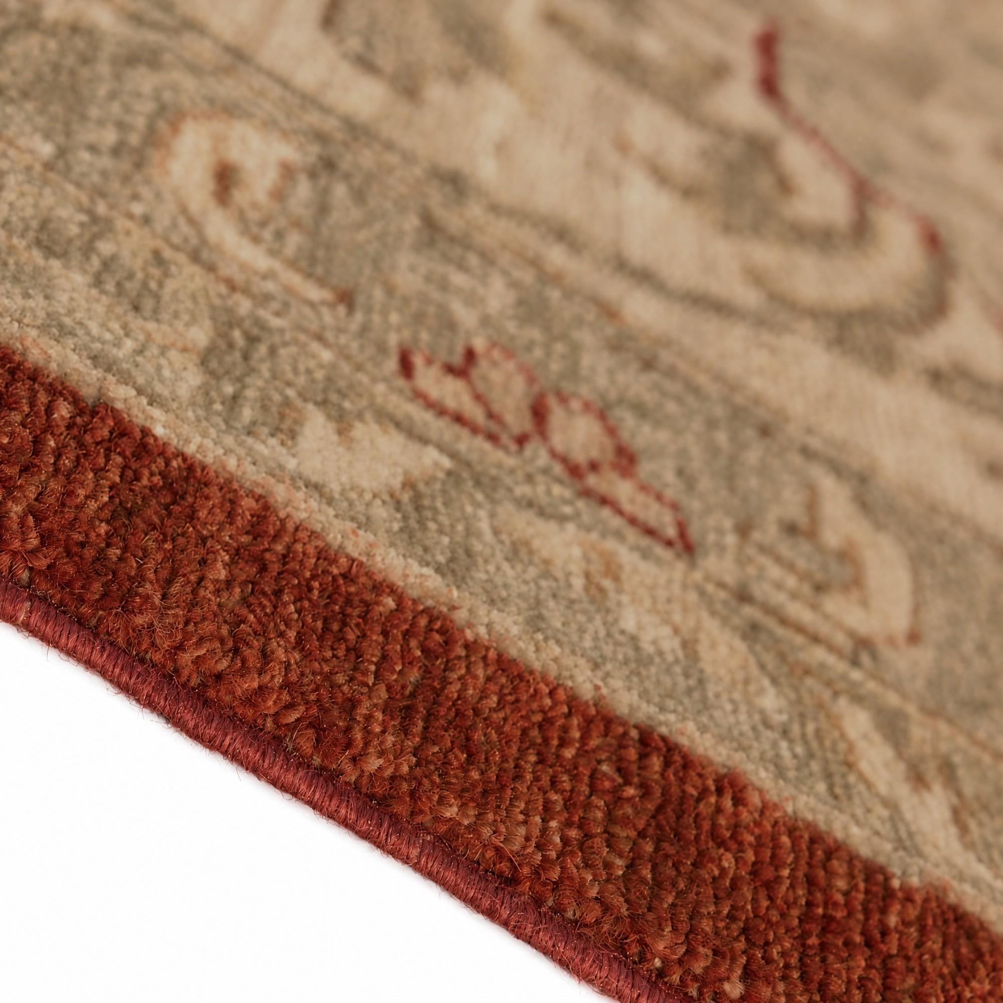 11' 8 x 15' 7 Hand Knotted Ziegler Rug