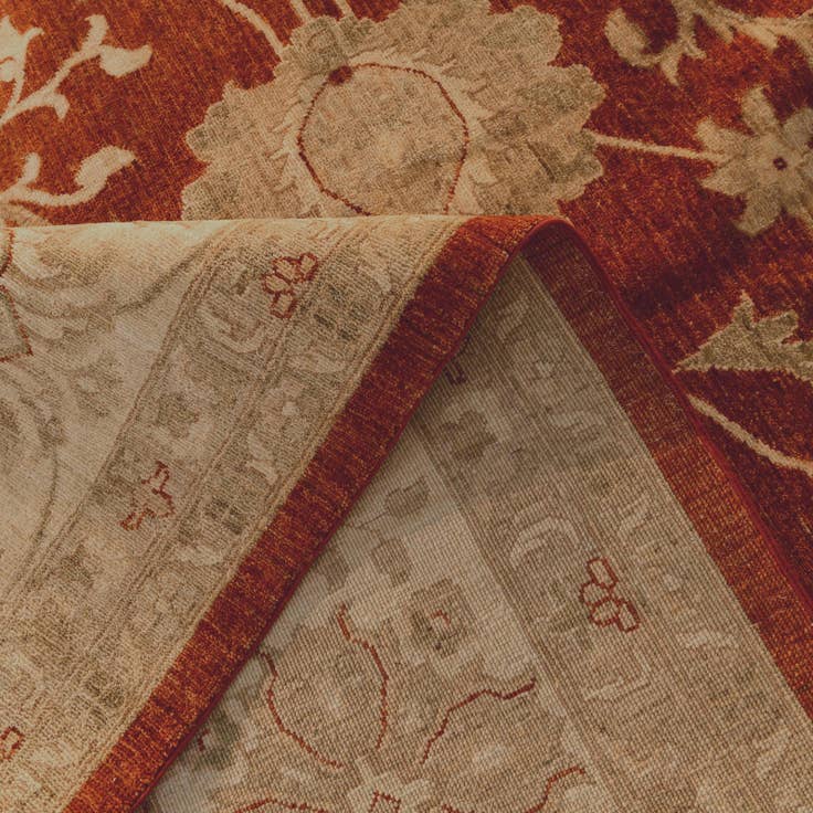 Detail image of 11' 8 x 15' 7 Hand Knotted Ziegler Rug