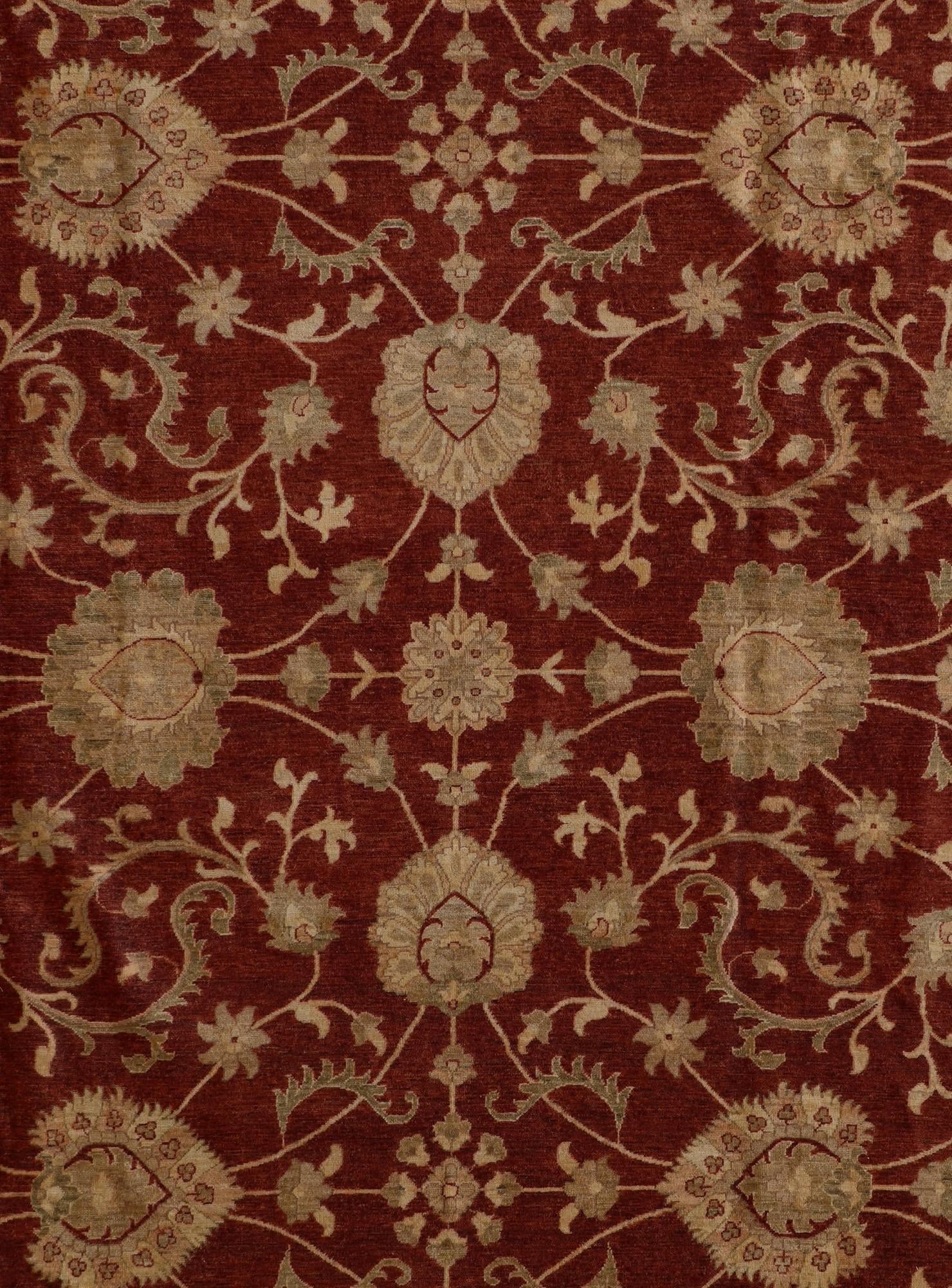 11' 8 x 15' 7 Hand Knotted Ziegler Rug