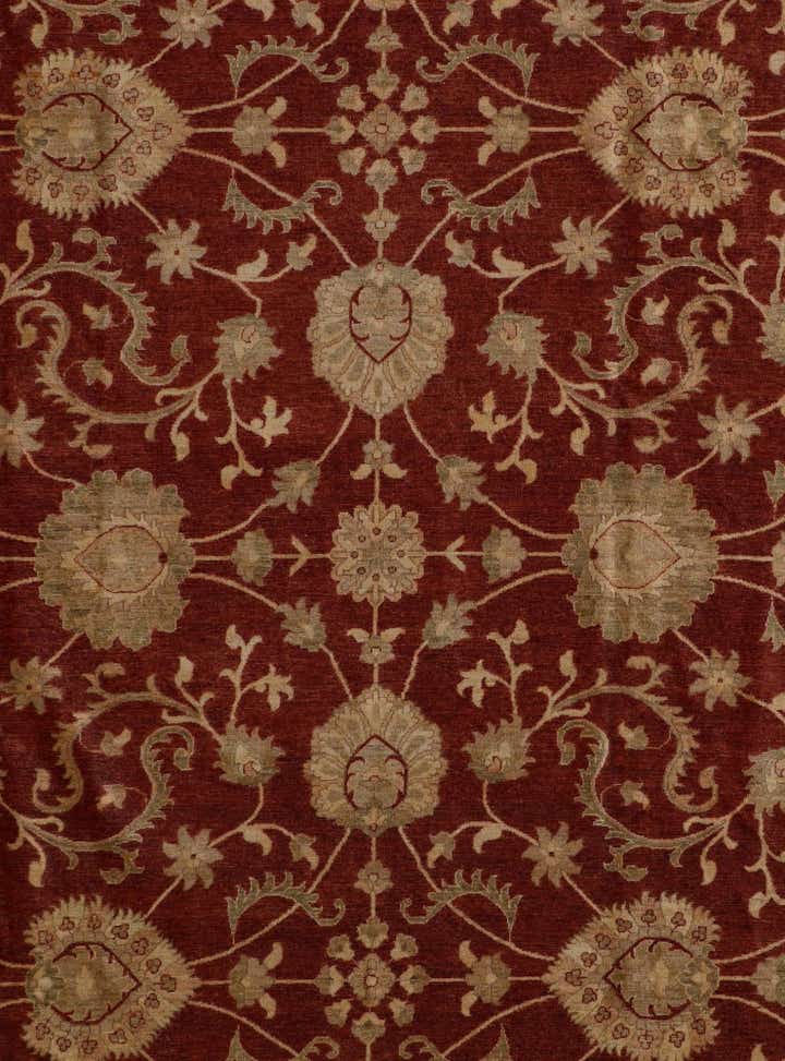 11' 8 x 15' 7 Hand Knotted Ziegler Rug