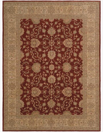 11' 8 x 15' 7 Hand Knotted Ziegler Rug