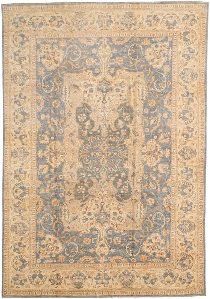 9' 11 x 14' 1 Hand Knotted Ziegler Rug