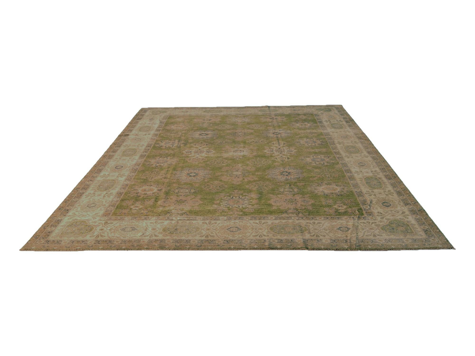 10' 1 x 13' 11 Hand Knotted Ziegler Rug