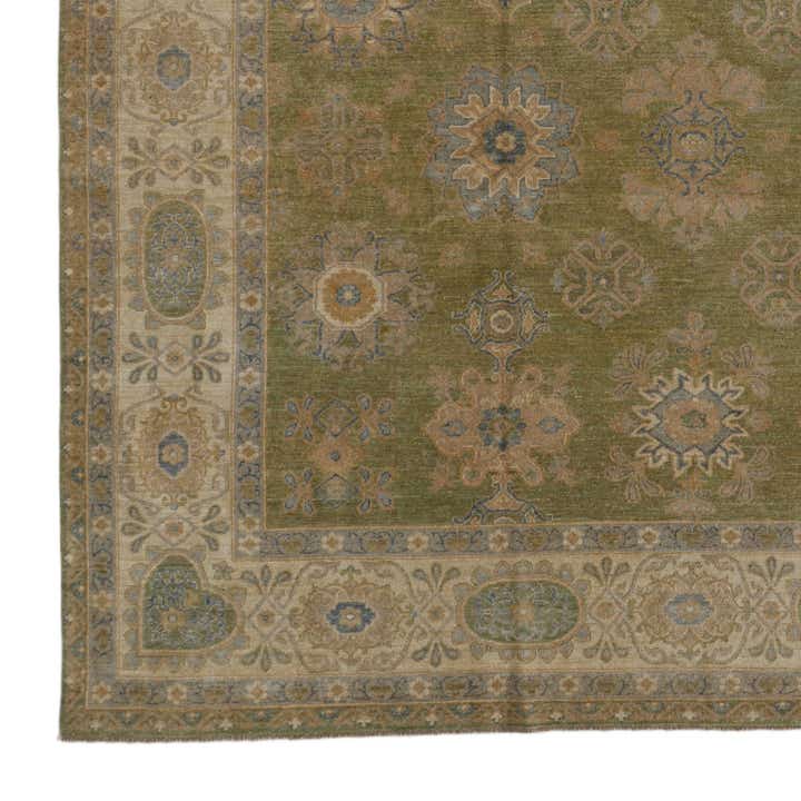 10' 1 x 13' 11 Hand Knotted Ziegler Rug
