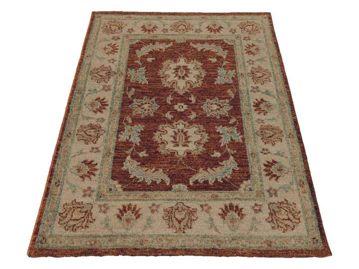2' 8 x 4' 1 Hand Knotted Ziegler Rug