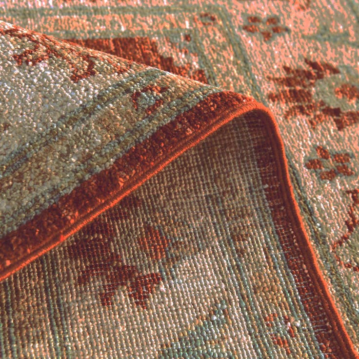 Detail image of 2' 8 x 4' 1 Hand Knotted Ziegler Rug
