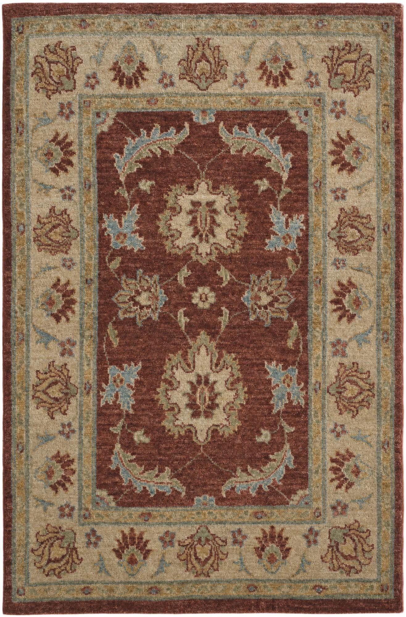 2' 8 x 4' 1 Hand Knotted Ziegler Rug