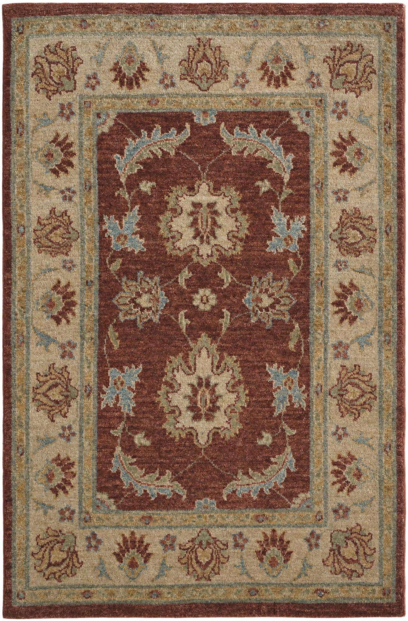 2' 8 x 4' 1 Hand Knotted Ziegler Rug