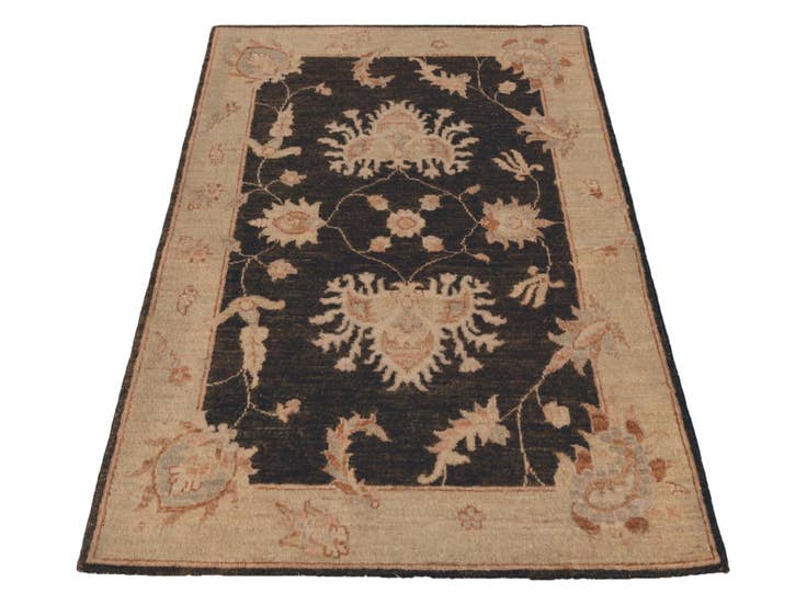 Detail image of 2' 7 x 4' 1 Hand Knotted Ziegler Rug