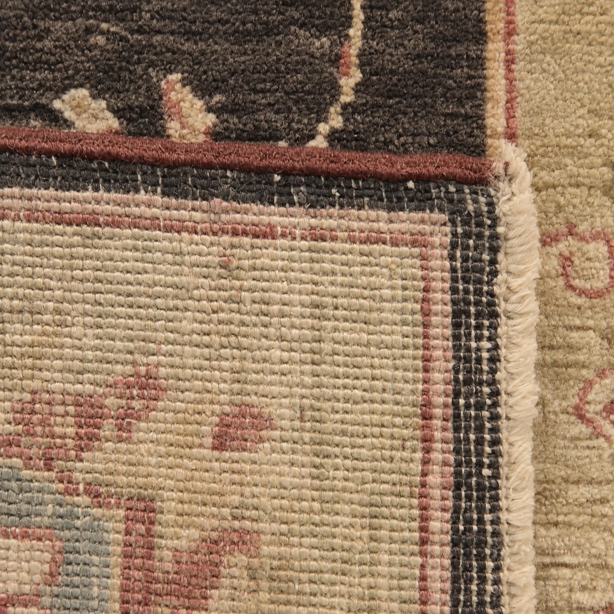 80cm x 125cm Hand Knotted Ziegler Rug