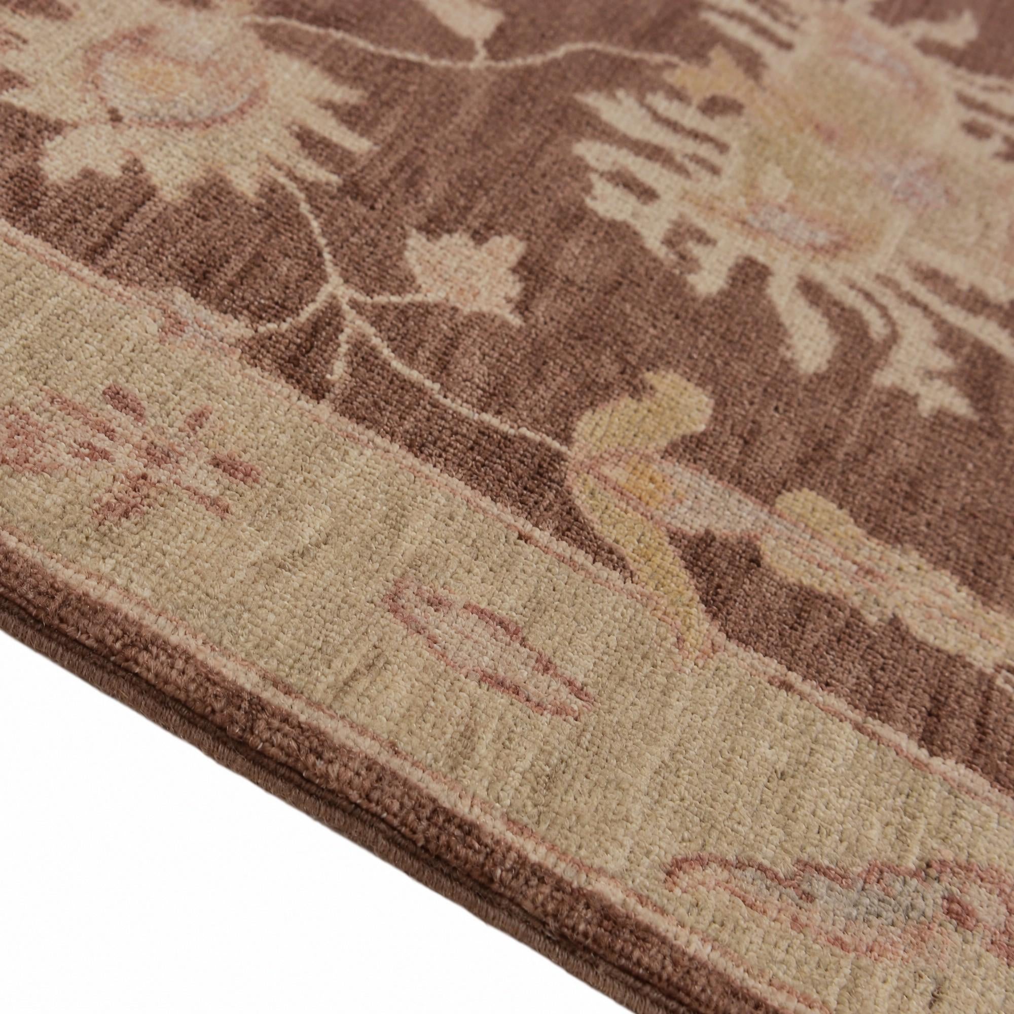 85cm x 120cm Hand Knotted Ziegler Rug