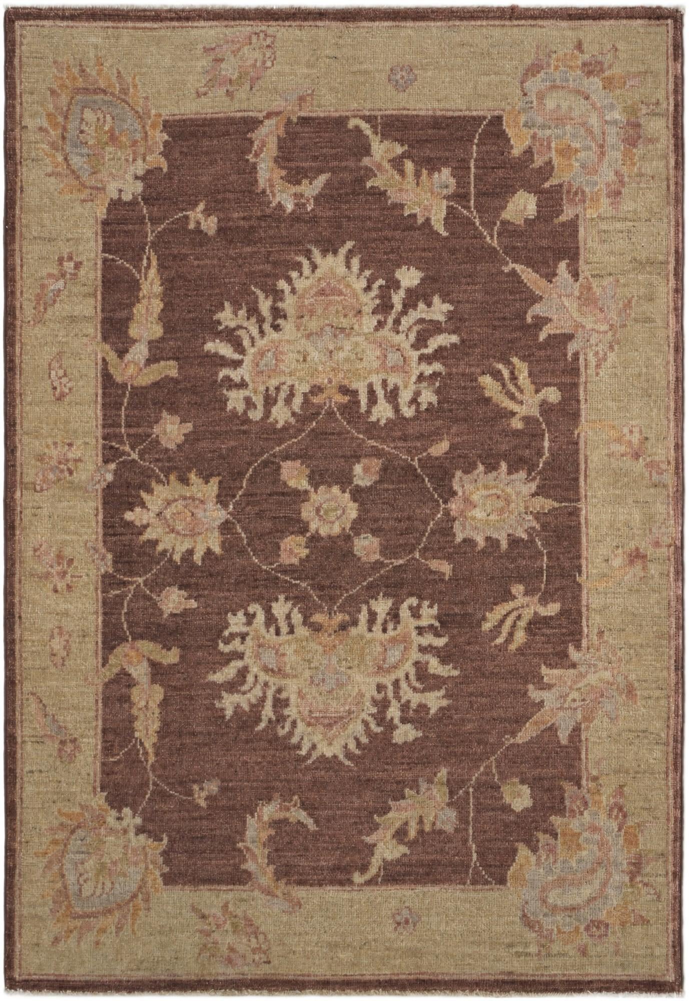 2' 9 x 3' 11 Hand Knotted Ziegler Rug
