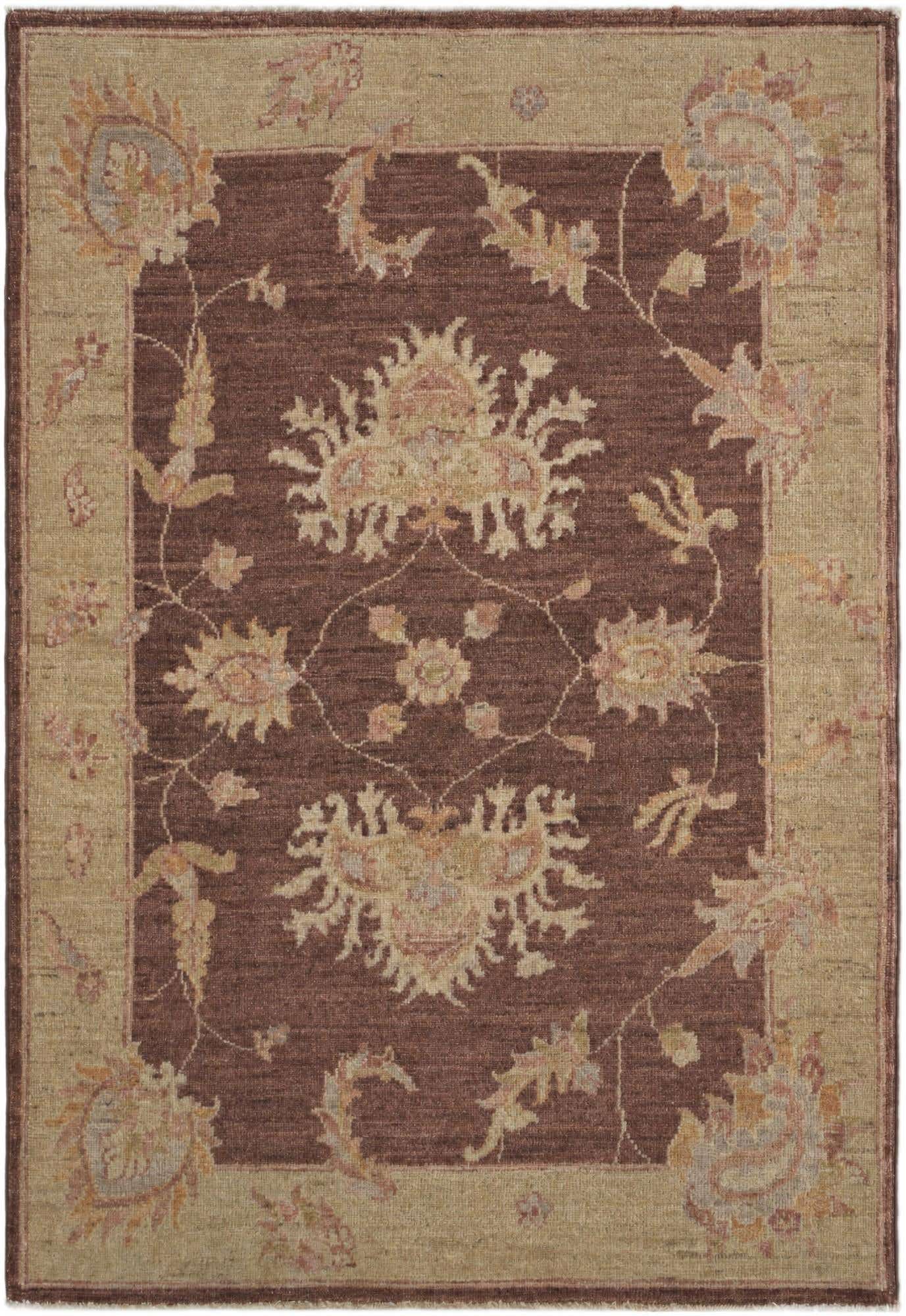 2' 9 x 3' 11 Hand Knotted Ziegler Rug