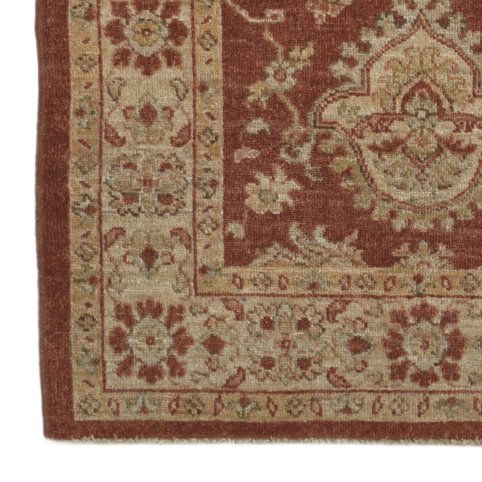 2' 8 x 3' 10 Hand Knotted Ziegler Rug