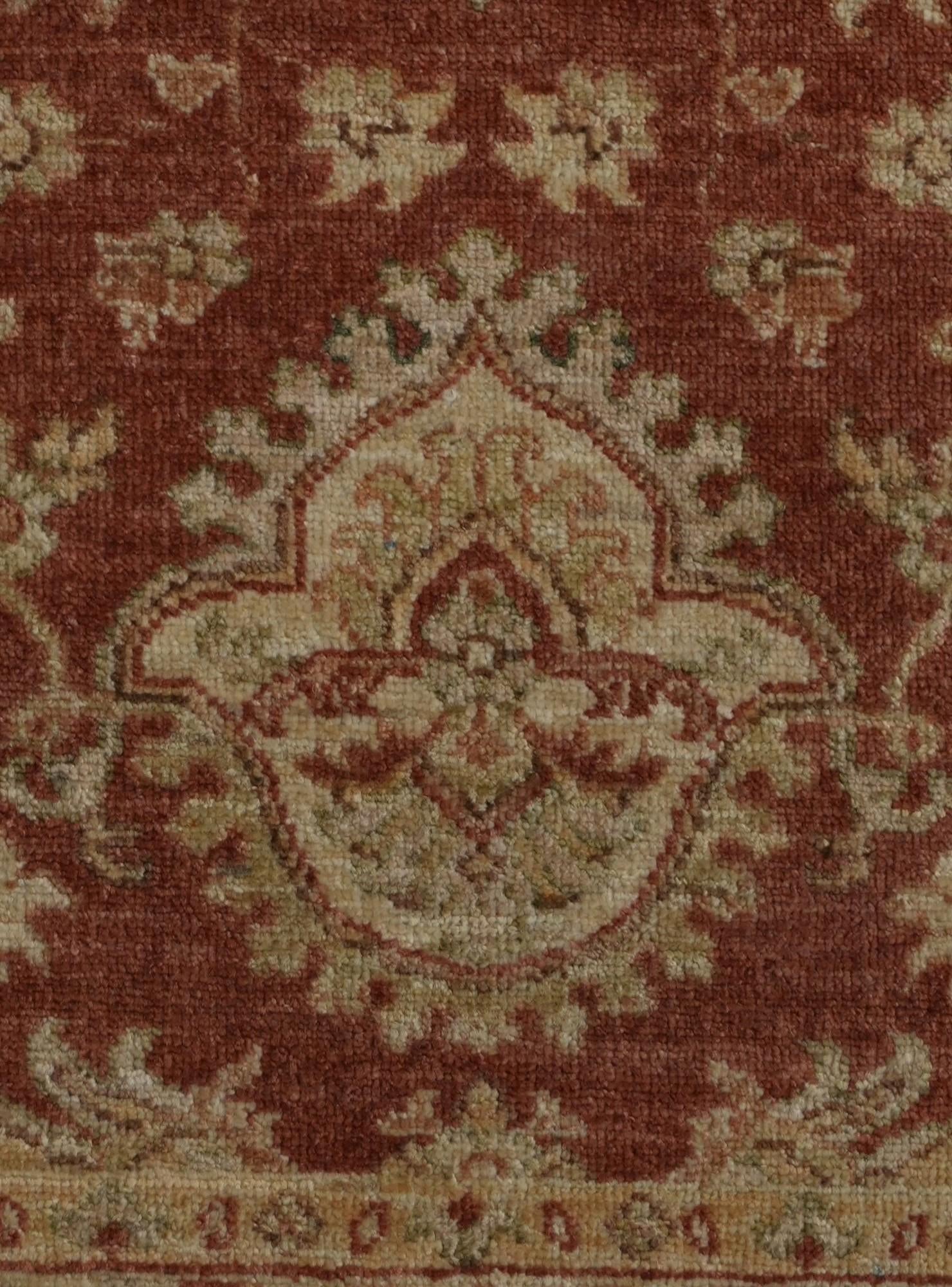 2' 8 x 3' 10 Hand Knotted Ziegler Rug
