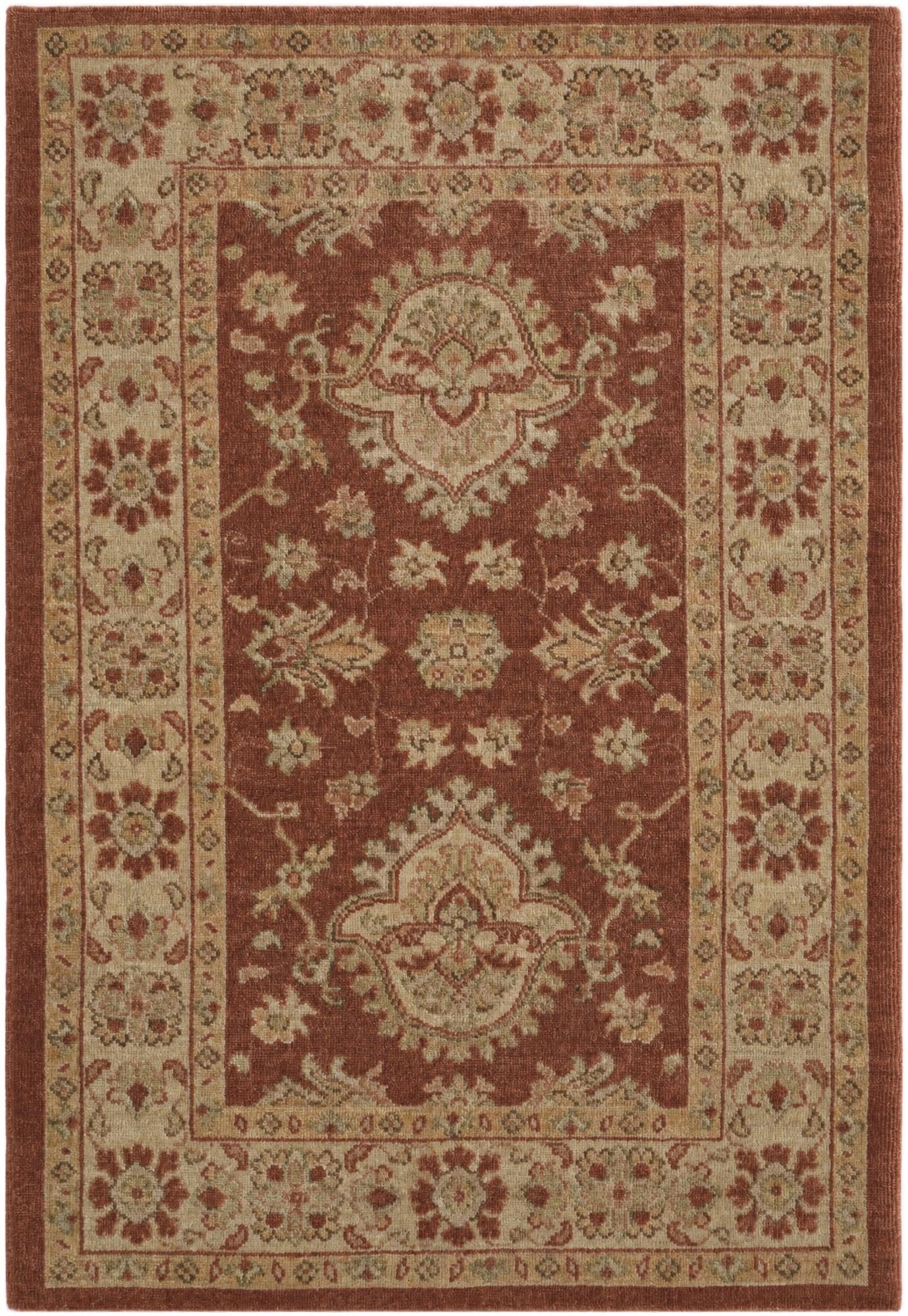2' 8 x 3' 10 Hand Knotted Ziegler Rug