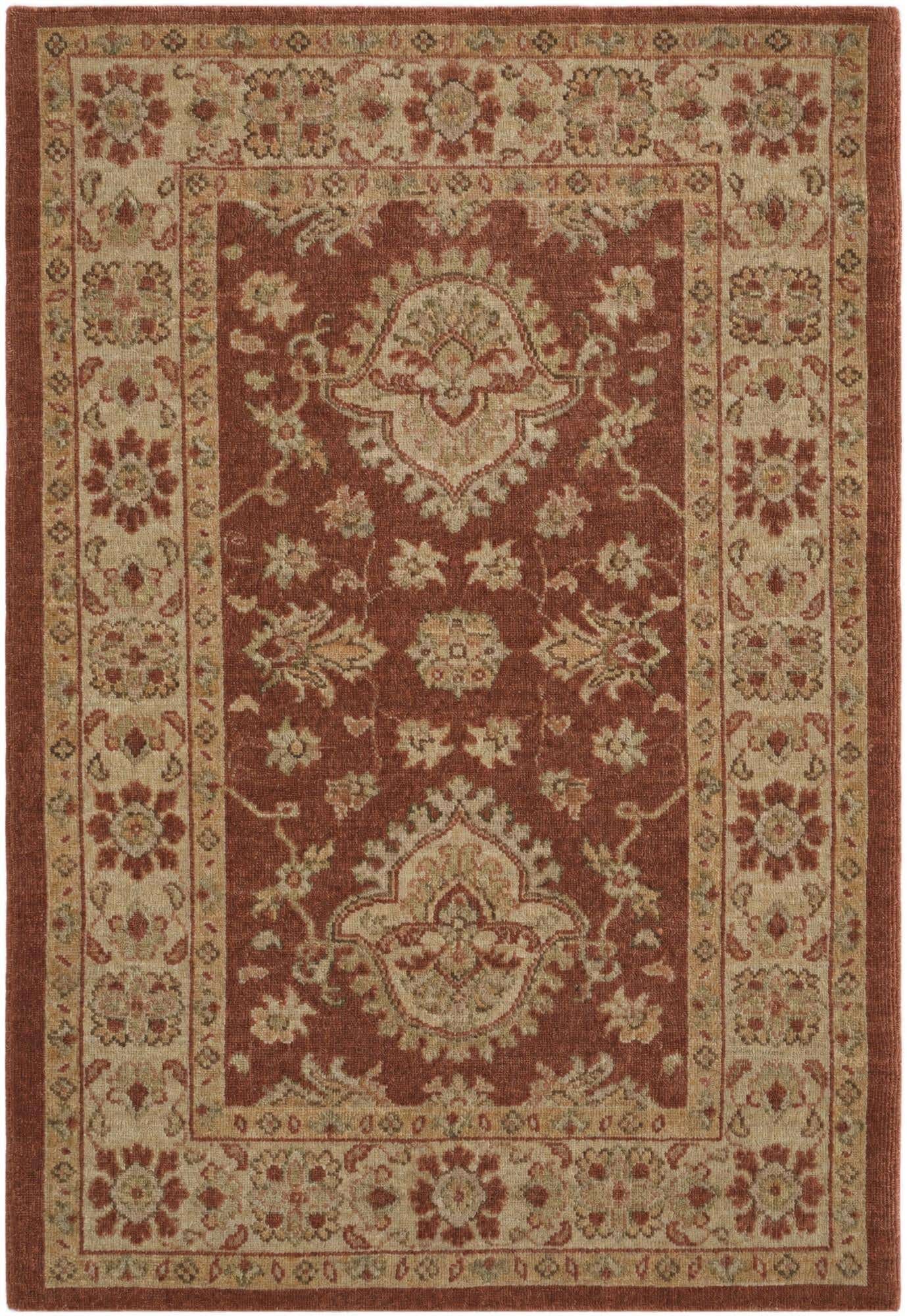 2' 8 x 3' 10 Hand Knotted Ziegler Rug