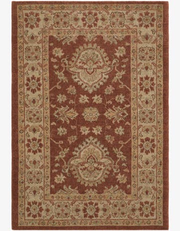 2' 8 x 3' 10 Hand Knotted Ziegler Rug