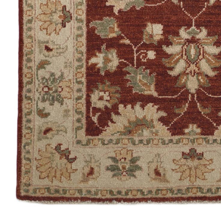 Detail image of 2' 8 x 3' 11 Hand Knotted Ziegler Rug