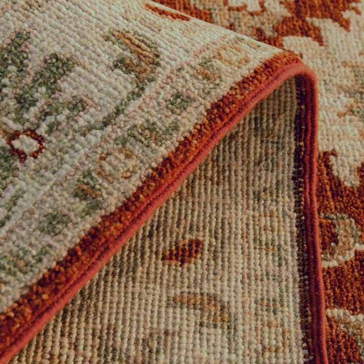 Detail image of 2' 8 x 3' 11 Hand Knotted Ziegler Rug