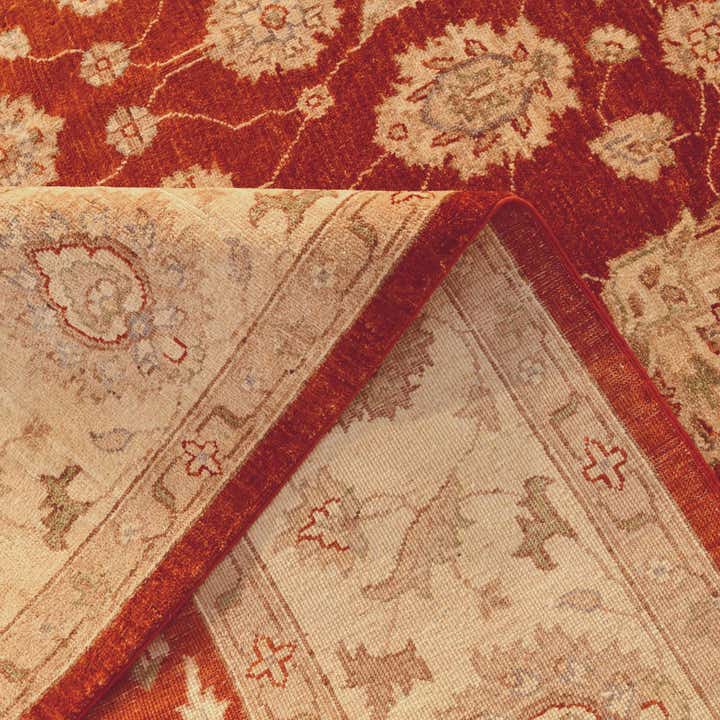 8' x 11' 5 Hand Knotted Ziegler Rug