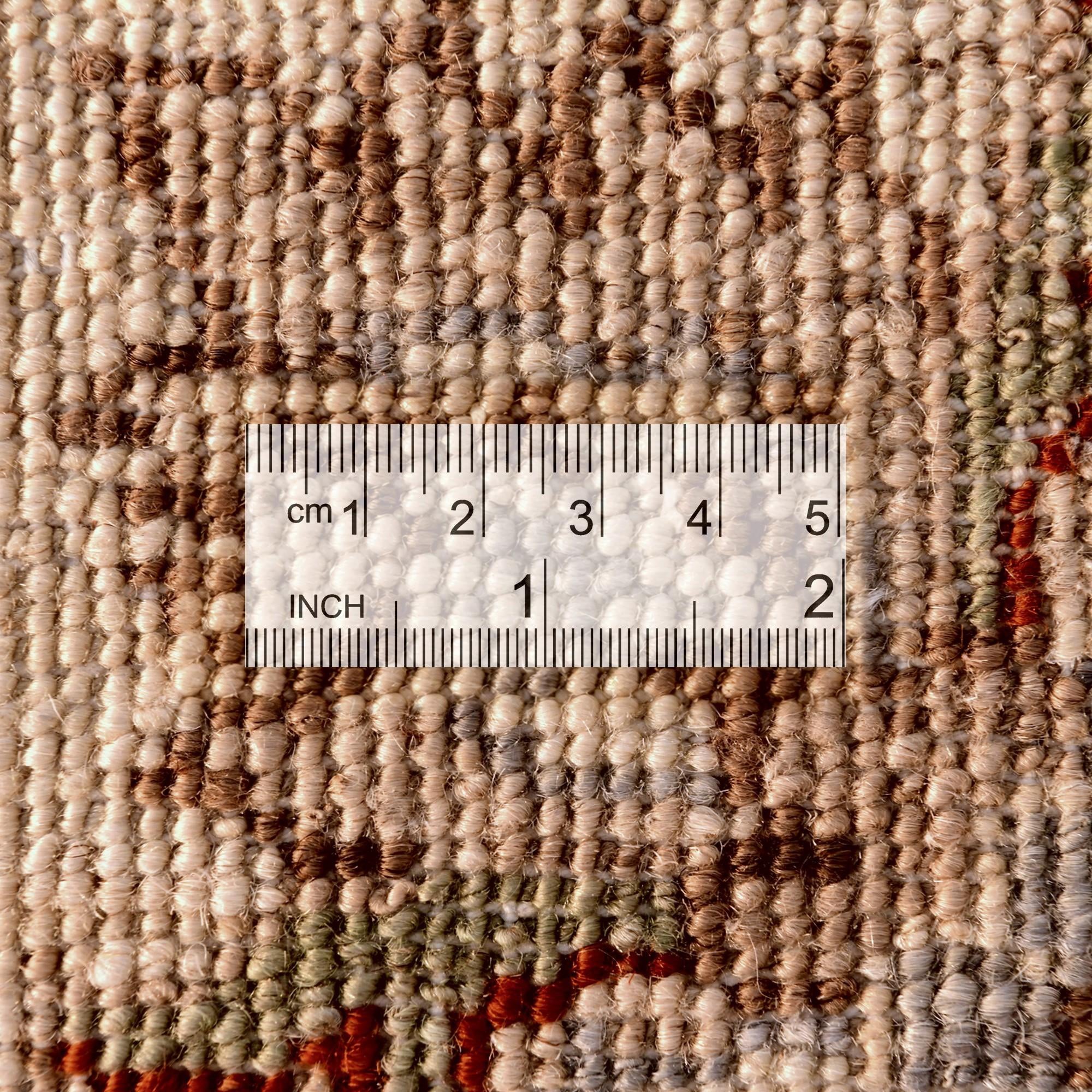 8' x 11' 5 Hand Knotted Ziegler Rug